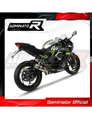 Collecteur d'échappement inox Dominator pour Kawasaki Ninja 125 / Z125 (2019-2023)