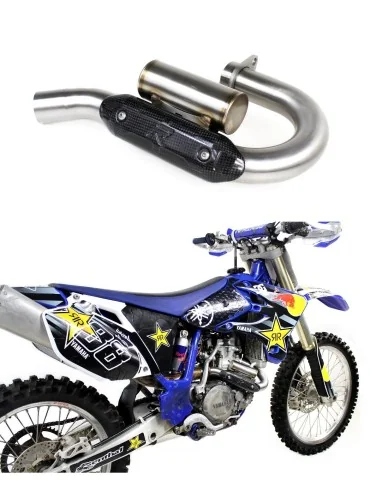 Coude de collecteur d'échappement Dominator PowerBomb pour Yamaha YZF 450 (2003-2005)
