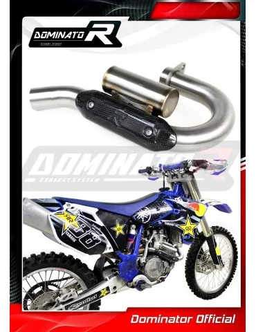 Coude de collecteur d'échappement Dominator PowerBomb pour Yamaha YZF 450 (2003-2005)
