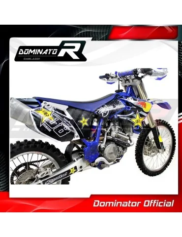 Coude de collecteur d'échappement Dominator PowerBomb pour Yamaha YZF 450 (2003-2005)