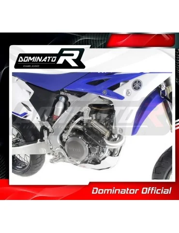 Coude de collecteur d'échappement Dominator PowerBomb pour Yamaha WR 450 F (2012-2015)