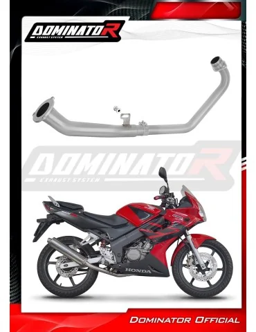 Collecteur d'échappement inox Dominator pour Honda CBR 125 (2004-2010)