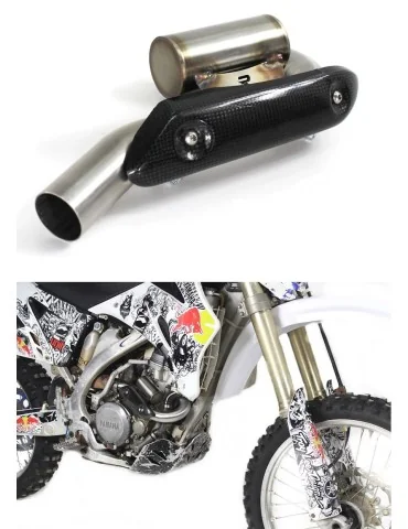 Coude de collecteur d'échappement Dominator PowerBomb pour Yamaha WR 250F (2007-2013)