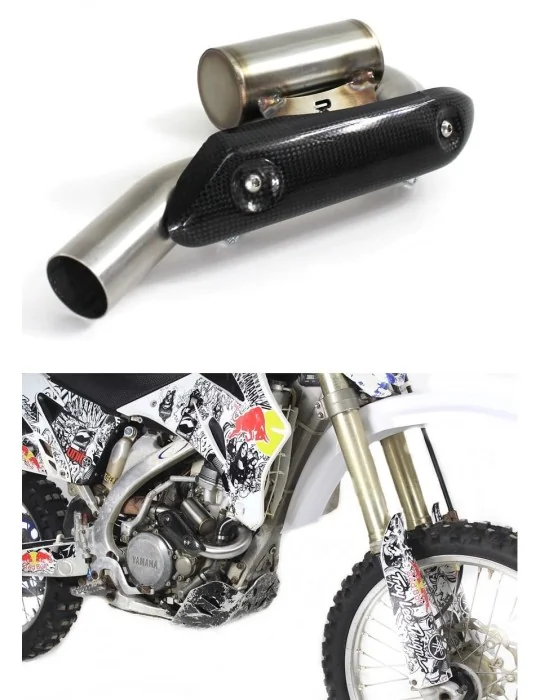Coude de collecteur d'échappement Dominator PowerBomb pour Yamaha WR 250F (2007-2013)