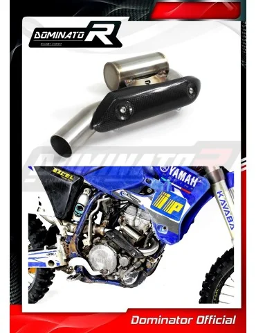 Coude de collecteur d'échappement Dominator PowerBomb pour Yamaha YZF YZ 250 F (2003-2005)