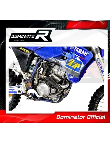Coude de collecteur d'échappement Dominator PowerBomb pour Yamaha YZF YZ 250 F (2003-2005)