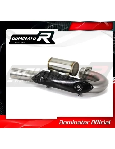 Coude de collecteur d'échappement Dominator PowerBomb pour Kawasaki KX 450 F KXF (2012-2015)