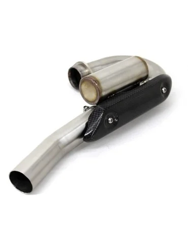 Coude de collecteur d'échappement Dominator PowerBomb pour Kawasaki KX 450 F KXF (2010-2011)