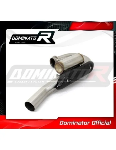 Coude de collecteur d'échappement Dominator PowerBomb pour Kawasaki KX 450 F KXF (2010-2011)