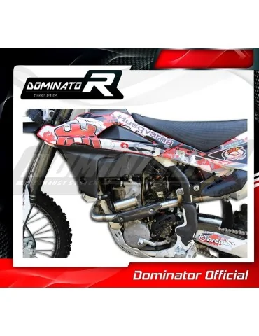 Coude de collecteur d'échappement Dominator PowerBomb pour Husqvarna TXC 310 R (2013-2014)