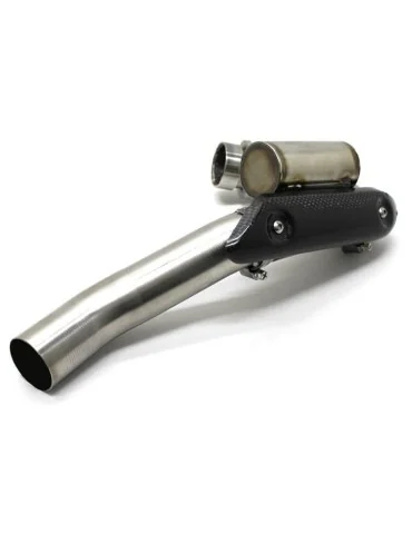 Coude de collecteur d'échappement Dominator PowerBomb pour Honda CRF 450 R (2004-2008)