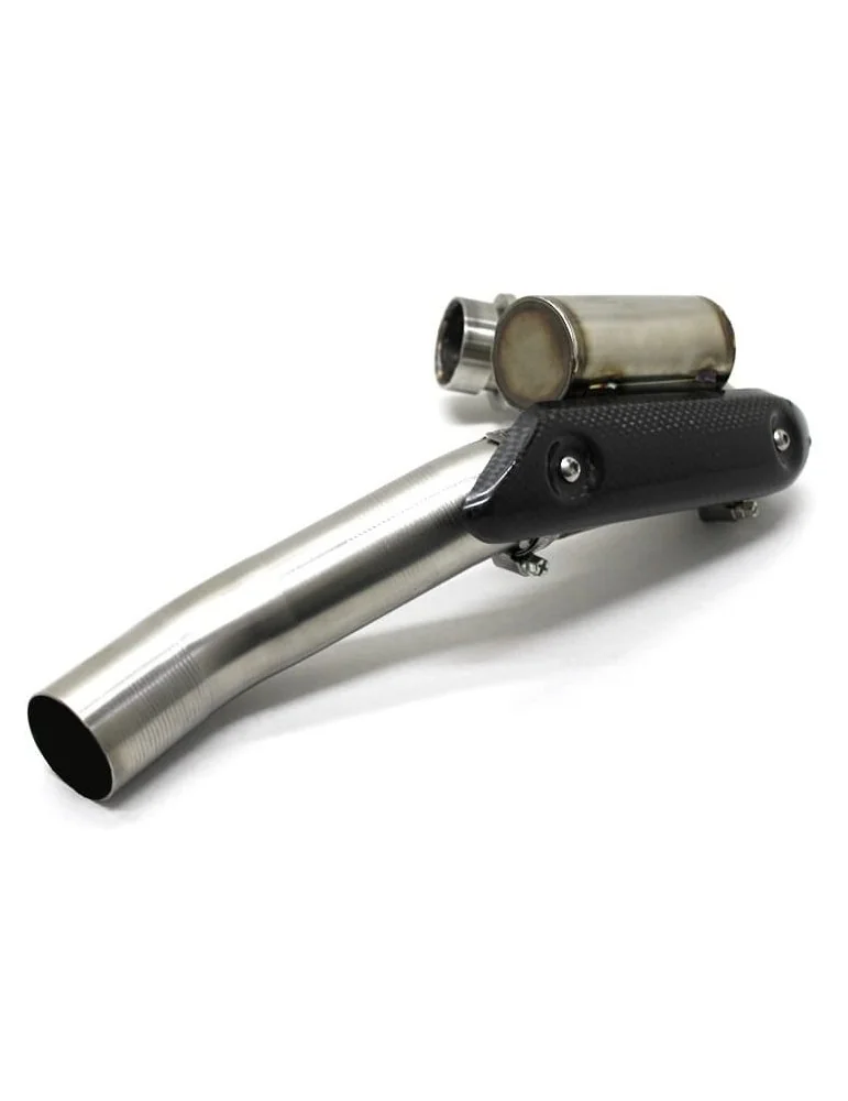Coude de collecteur d'échappement Dominator PowerBomb pour Honda CRF 450 R (2004-2008)