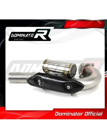 Coude de collecteur d'échappement Dominator PowerBomb pour Honda CRF 250 R (2006-2009)