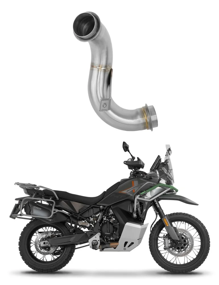 Tube central de liaison inox Dominator pour CF Moto 1000 MT-X (2026)