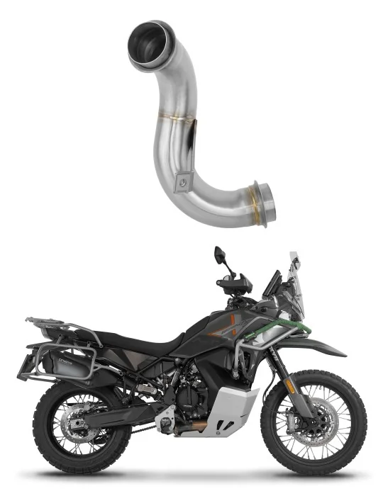 Tube central de liaison inox Dominator pour CF Moto 1000 MT-X (2026)