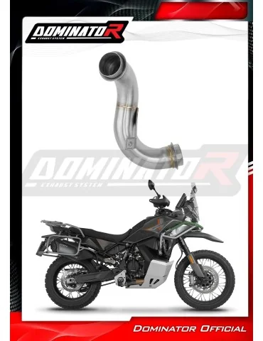 Tube central de liaison inox Dominator pour CF Moto 1000 MT-X (2026)