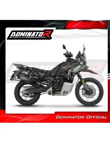 Tube central de liaison inox Dominator pour CF Moto 1000 MT-X (2026)