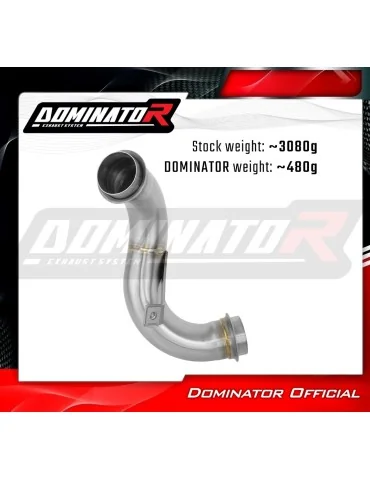 Tube central de liaison inox Dominator pour CF Moto 1000 MT-X (2026)
