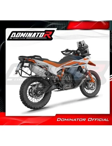 Tube central de liaison inox Dominator pour KTM 790 Adventure / R Euro 5 (2019-2024)