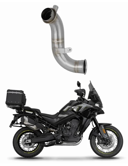 Décatalyseur inox Dominator pour CF Moto 800 MT + Euro 5 2024-2025