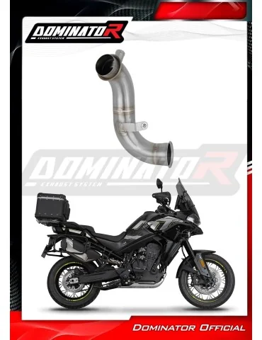 Décatalyseur inox Dominator pour CF Moto 800 MT + Euro 5 2024-2025