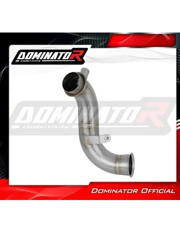 Tube central de liaison inox Dominator DECAT pour CF Moto 800 MT-X (2025)