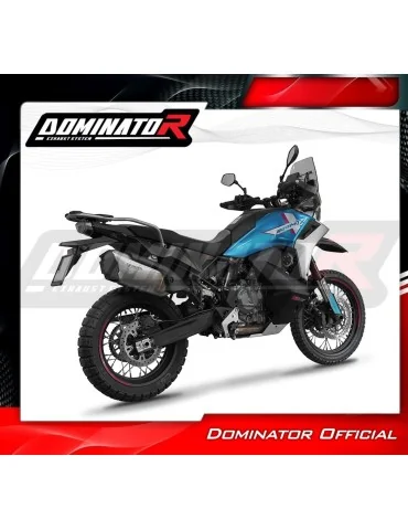 Tube central de liaison inox Dominator DECAT pour CF Moto 800 MT-X (2025)