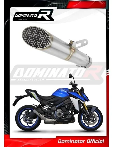 Silencieux slip-on Dominator GP3 pour Suzuki GSX-S 1000 / 1000 GT / 950 (2021-2024)