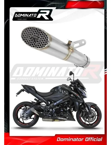 Silencieux slip-on Dominator GP3 pour Suzuki GSX-S 1000 / F (2015-2020)