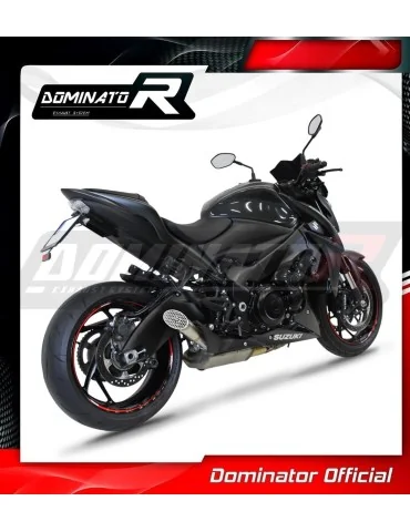 Silencieux slip-on Dominator GP3 pour Suzuki GSX-S 1000 / F (2015-2020)