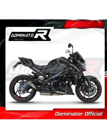 Silencieux slip-on Dominator GP3 pour Suzuki GSX-S 1000 / F (2015-2020)