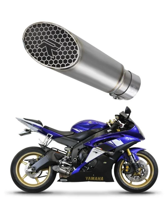 Silencieux mégaphone Dominator GP3 Titane pour Yamaha YZF R6 (2006-2016)