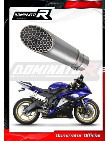 Silencieux mégaphone Dominator GP3 Titane pour Yamaha YZF R6 (2006-2016)