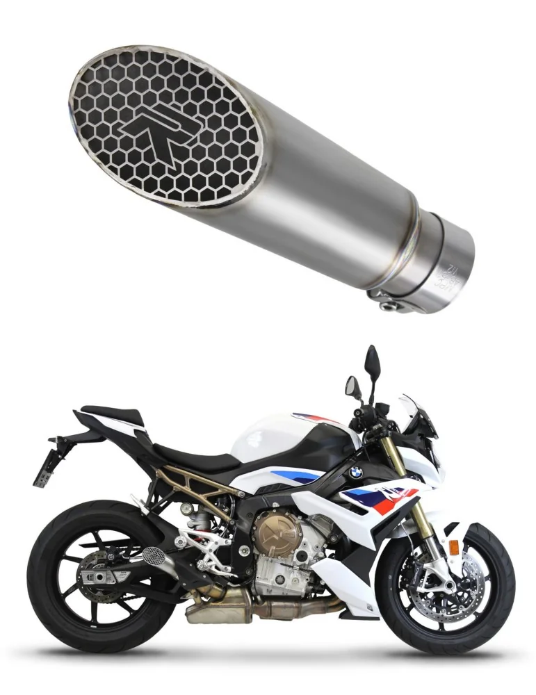 Silencieux mégaphone Dominator GP3 Titane pour BMW S1000R (2021-2026)