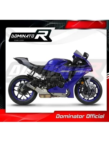 Silencieux mégaphone Dominator GP3 Titane pour Yamaha YZF R1 1000 RN49 (2017-2019)