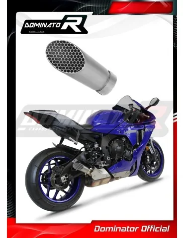 Silencieux mégaphone Dominator GP3 Titane pour Yamaha YZF R1 1000 RN32 (2015-2016)