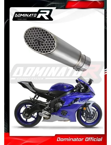 Silencieux mégaphone Dominator GP3 Titane pour Yamaha YZF R6 (2017-2023)