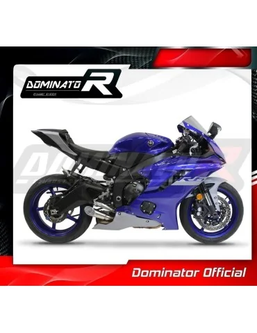 Silencieux mégaphone Dominator GP3 Titane pour Yamaha YZF R6 (2017-2023)