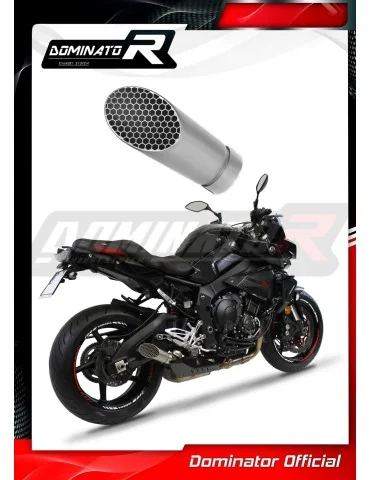 Silencieux mégaphone Dominator GP3 Titane pour Yamaha MT-10 RN45 (2016-2020)
