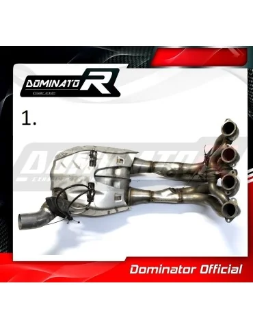 Décatalyseur inox Dominator pour BMW S1000R 2014-2016