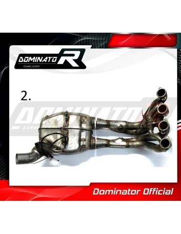 Décatalyseur inox Dominator pour BMW S1000R 2014-2016