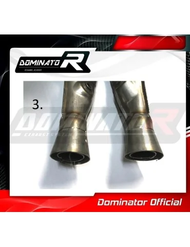 Décatalyseur inox Dominator pour BMW S1000R 2014-2016