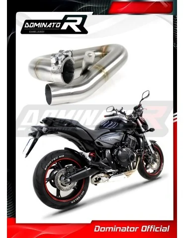 Décatalyseur inox Dominator pour Honda CB 600F Hornet PC41 2007-2013
