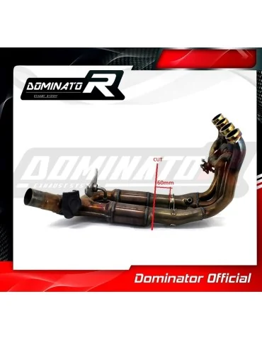 Décatalyseur inox Dominator pour BMW S1000RR 2015-2016