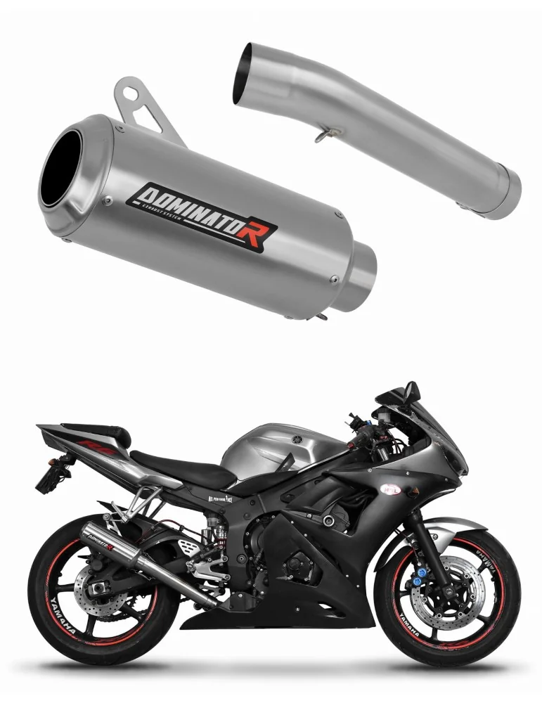 Silencieux slip-on Dominator GP pour Yamaha YZF R6 (2003-2005)