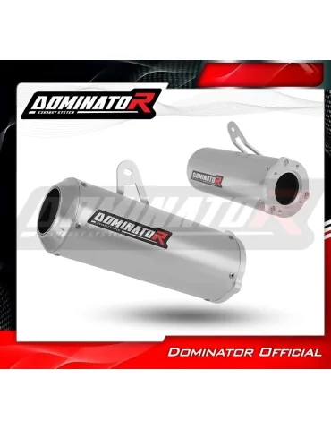 Silencieux bolt-on Dominator GP pour Suzuki GSXR 1000 K1 - K4 (2001-2004)