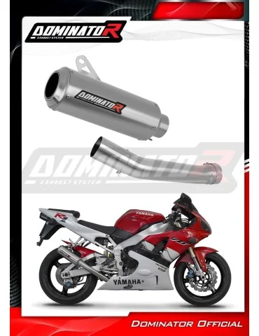 Silencieux slip-on Dominator GP pour Yamaha YZF R1 1000 RN01 (1998-1999)