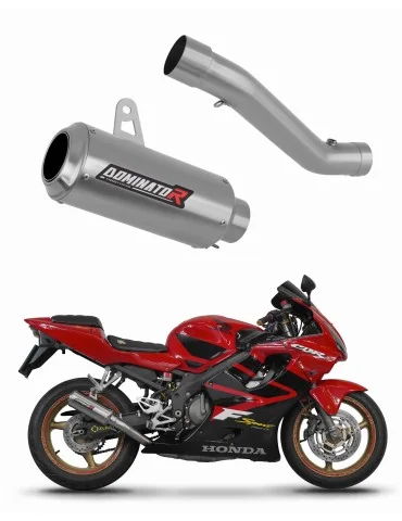 Silencieux slip-on Dominator GP pour Honda CBR 600 F4i Sport (2001-2006)