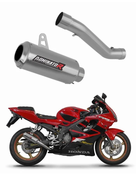 Silencieux slip-on Dominator GP pour Honda CBR 600 F4i Sport (2001-2006)