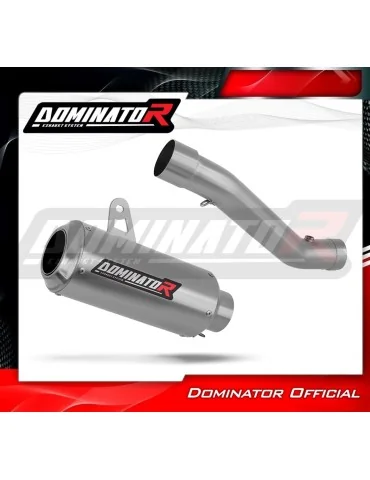 Silencieux slip-on Dominator GP pour Honda CBR 600 F4i Sport (2001-2006)